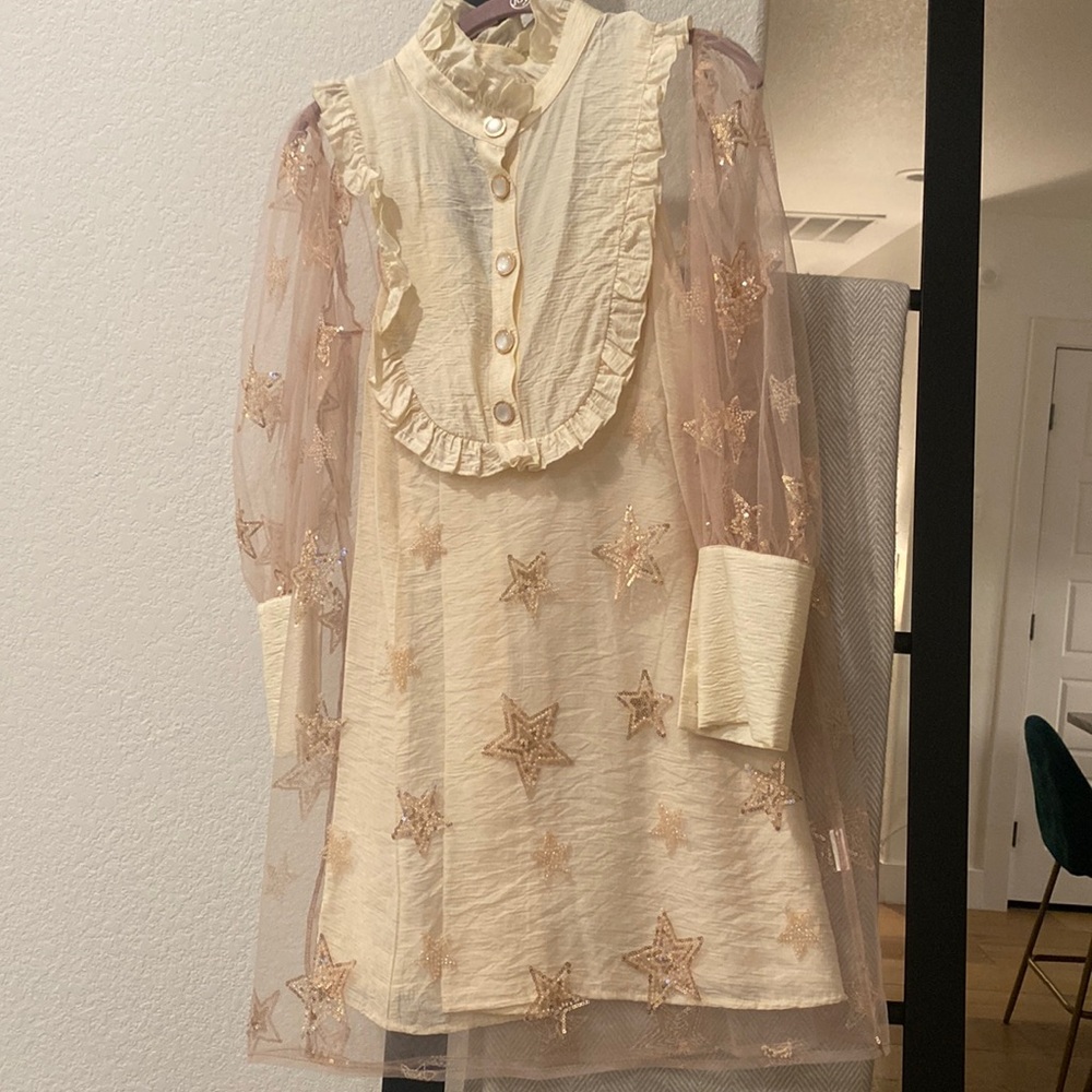 Sister Jane star dress; size small